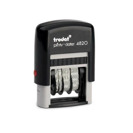 TAMPON TRODAT DATEUR 4820 4MM BLEU FRANC.
