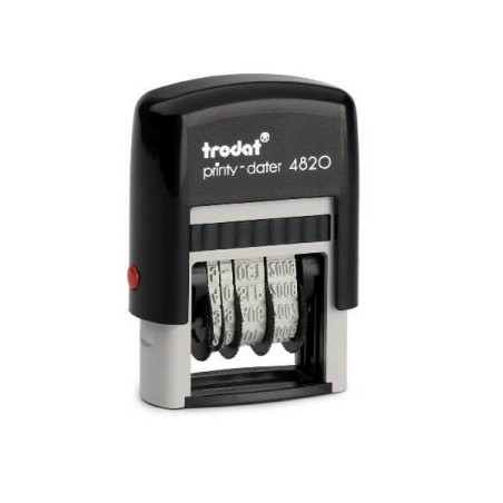 TAMPON TRODAT DATEUR 4820 4MM NOIR FRANC.