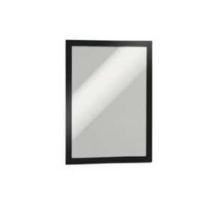 PORTE-AFFICHE DURABLE DURAFRAME MAGNETIC A4 NOIR 2PCS