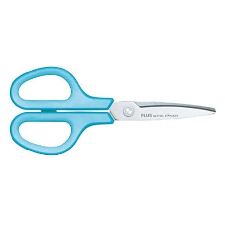 CISEAUX BUREAU PLUS 17,5CM BLEU