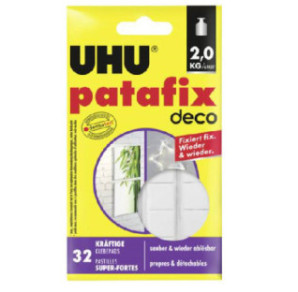 PASTILLES ADHESIVES UHU PATAFIX DECO 32PCS