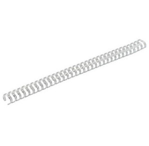 RELIURE SPIR.FELLOWES METAL Ø 6MM ARGENT 100PCS