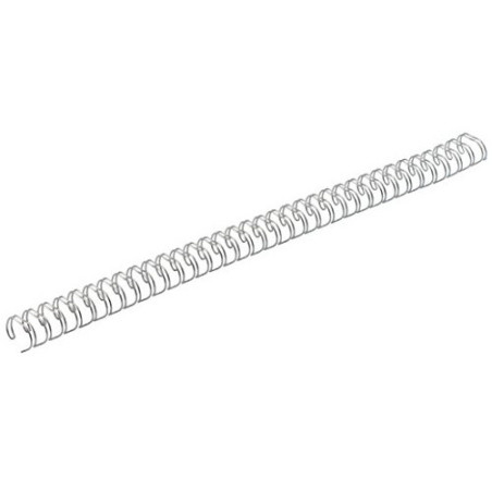 RELIURE SPIR.FELLOWES METAL Ø 6MM ARGENT 100PCS