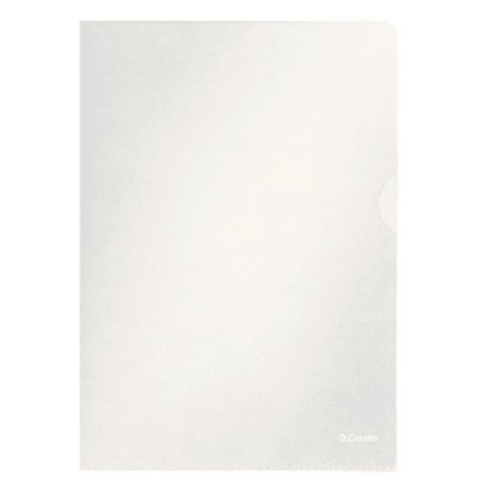 CHEMISE PLAST. A4 TRANSP. ESSELTE GRAINEE 105µ