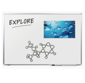 TABLEAU BLANC PREMIUM PLUS LEGAMASTER 60X90CM