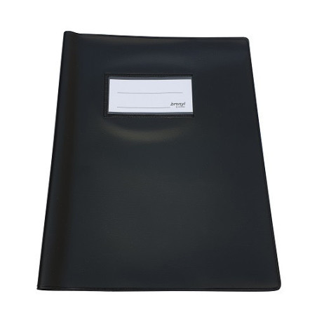 COUVRE-CAHIER EPAIS A5 NOIR