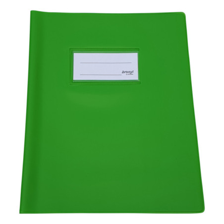 COUVRE-CAHIER EPAIS A5 VERT CLAIR