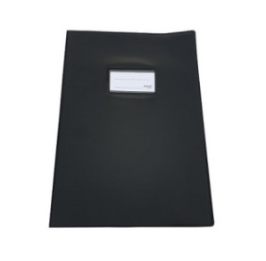 COUVRE-CAHIER EPAIS A4 NOIR