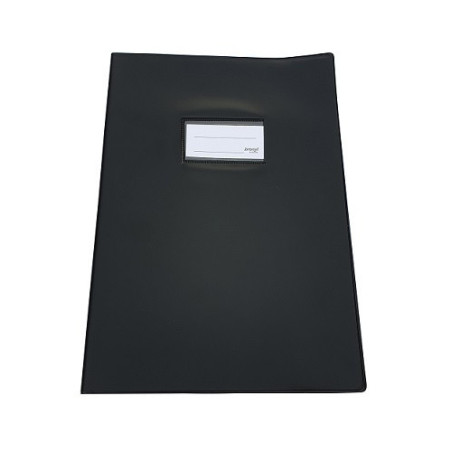 COUVRE-CAHIER EPAIS A4 NOIR