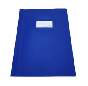COUVRE-CAHIER EPAIS A4 BLEU FONCE
