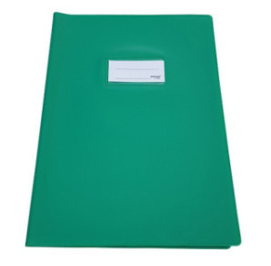 COUVRE-CAHIER EPAIS A4 VERT MOYEN