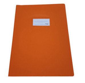 COUVRE-CAHIER EPAIS A4 ORANGE