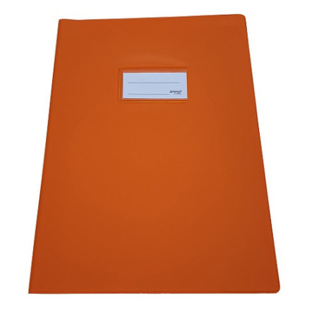 COUVRE-CAHIER EPAIS A4 ORANGE
