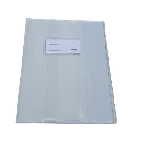 COUVRE-CAHIER EPAIS A5 CRISTAL