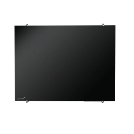 TABLEAU EN VERRE NOIR LEGAMASTER 100X150CM MAGNETIQUE