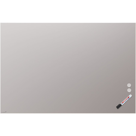 TABLEAU EN VERRE WARM GREY LEGAMASTER 100X150CM MAGNETIQUE