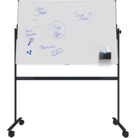 TABLEAU BLANC LEGAMASTER ROTATIF UNITE PLUS 100X150CM