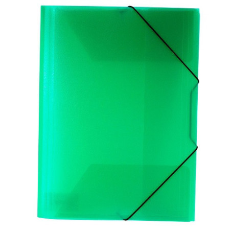 FARDE A ELAST.+RABATS A4 PP DOC. TRANSP. VERT