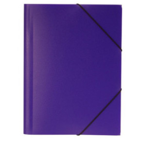 FARDE A ELAST.+RABATS A4 PP DOC.OP. VIOLET
