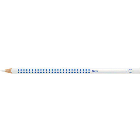 CRAYON ARDOISE FABER GRIP BLANC