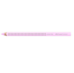 CRAYON COUL. FABER JUMBO GRIP ROSE PASTEL