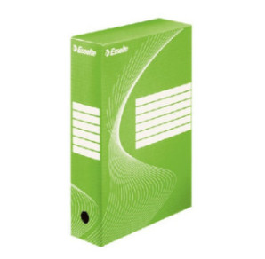 BOITE ARCHIVES ESSELTE DOS 8CM VERT 25PCS