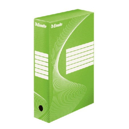 BOITE ARCHIVES ESSELTE DOS 8CM VERT 25PCS