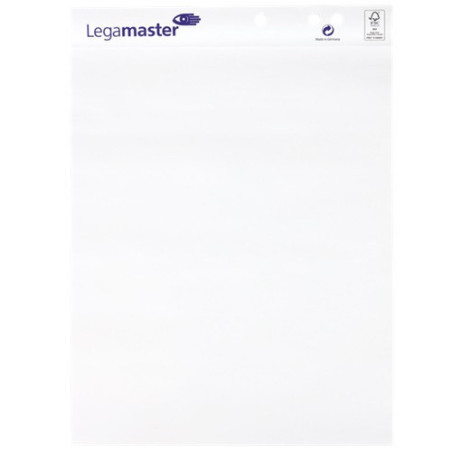 FLIP-CHART LEGAMASTER BLOC UNI 20FLS BLANC 98X65