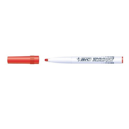 MARQUEUR TABL.BL. BIC VELLEDA 1741 ROUGE