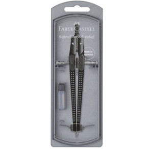 COMPAS FABER GRIP NOIR