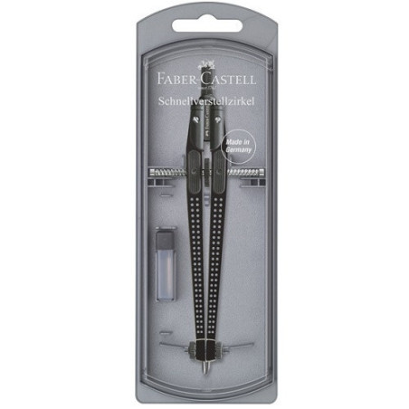 COMPAS FABER GRIP NOIR