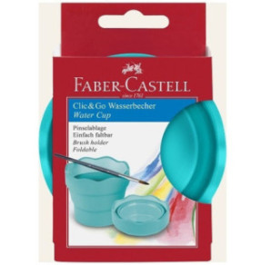 GOBELET A EAU FABER CLIC&GO TURQUOISE