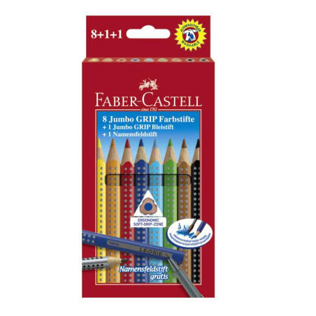 CRAYON COUL. FABER JUMBO GRIP PROMO