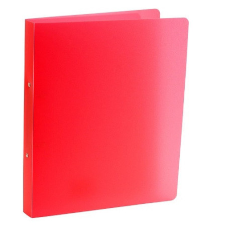 CLASSEUR YEKA PP 2AN.35MM TRANSP. ROUGE