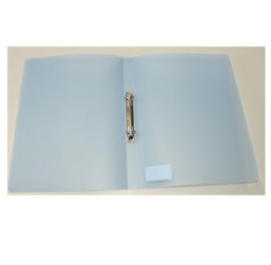 CLASSEUR YEKA A5 PP 2AN.35MM TRANSP. BLEU