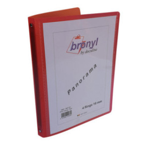 CLASSEUR YEKA PP 4AN.22MM PERSO. ROUGE