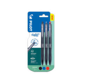 ROLLER PILOT FRIXION BALL PLUS 0,7 ASS. 3PCS BLISTER