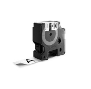 DYMO RUBAN RHINO 24MMX3,5M NOIR/BLANC