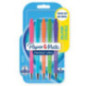 STYLO BILLE PAPERM. FLEX. M NOIR BRIGHT 5PCS BLISTER