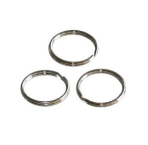 ANNEAUX POUR PORTE-CLES Ø 25MM 100PCS