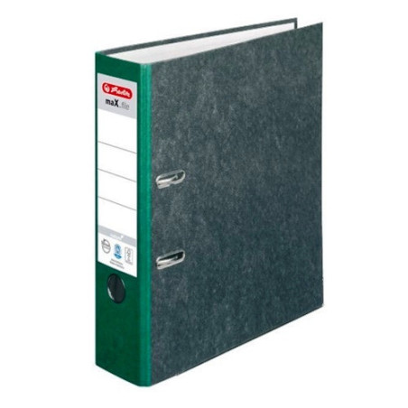 CLASSEUR HERLITZ NATURE A4 8CM VERT (300007005)