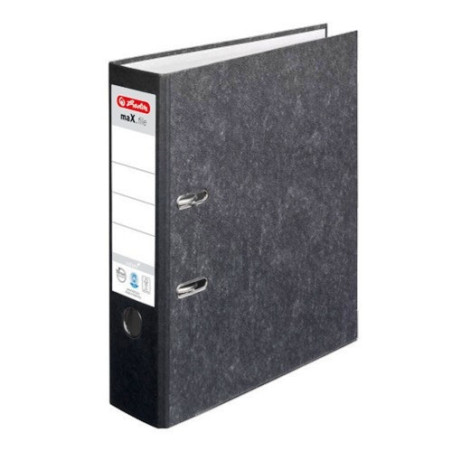 CLASSEUR HERLITZ NATURE A4 8CM NOIR (300007006)