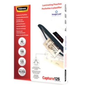POCH. A LAMINER FELLOWES 154X216(A5) 125µ 100PCS