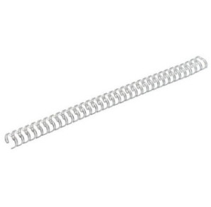 RELIURE SPIR.FELLOWES METAL Ø 10MM ARGENT 100PCS