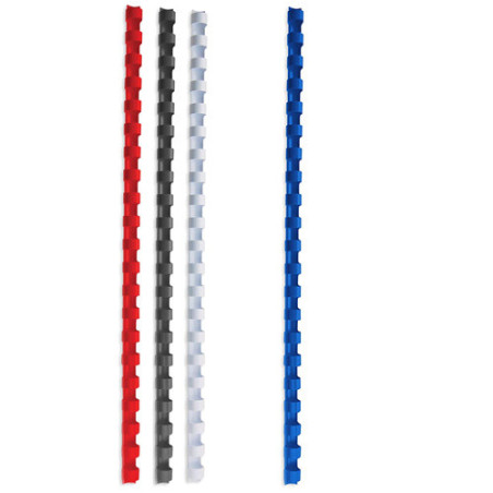 RELIURE SPIR.FELLOWES PLASTIQUE Ø 8MM BLEU 100PCS