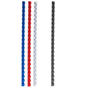 RELIURE SPIR.FELLOWES PLASTIQUE Ø 12MM NOIR 100PCS