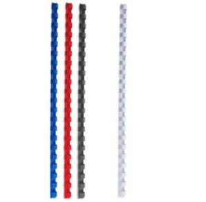 RELIURE SPIR.FELLOWES PLASTIQUE Ø 16MM BLANC 100PCS