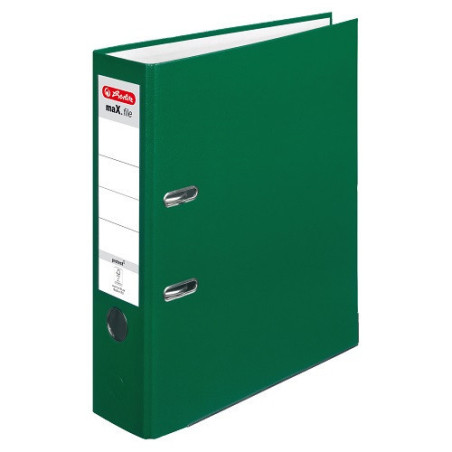 CLASSEUR HERLITZ PROTECT A4 8CM VERT (300007142)