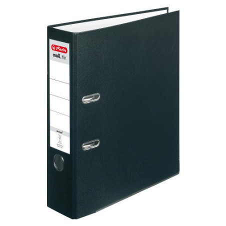 CLASSEUR HERLITZ PROTECT A4 8CM NOIR (300007144)