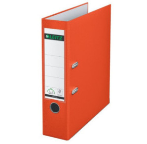 CLASSEUR LEITZ PP 1010 8CM ROUGE CLAIR